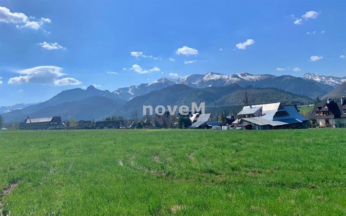Kościelisko - działka z widokiem na Tatry