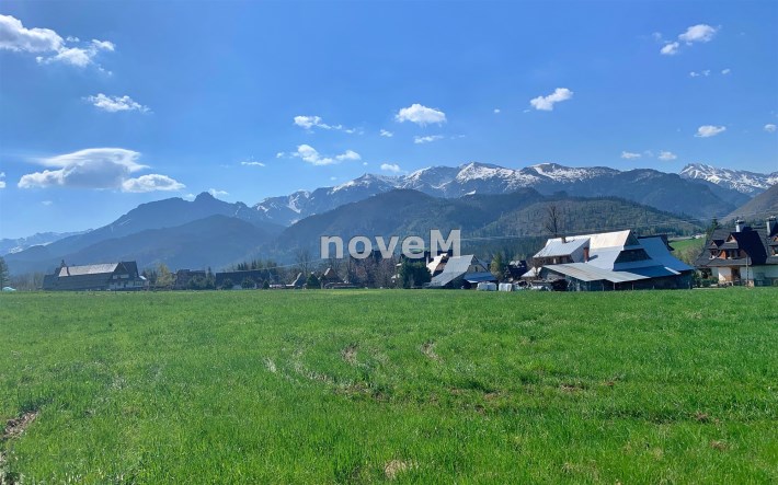 ko - działka z widokiem na Tatry