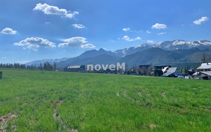 Kościelisko - działka z widokiem na Tatry